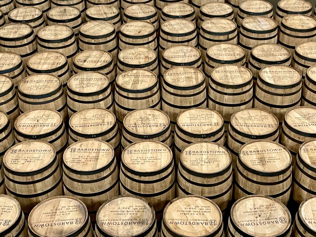 Bourbon barrels